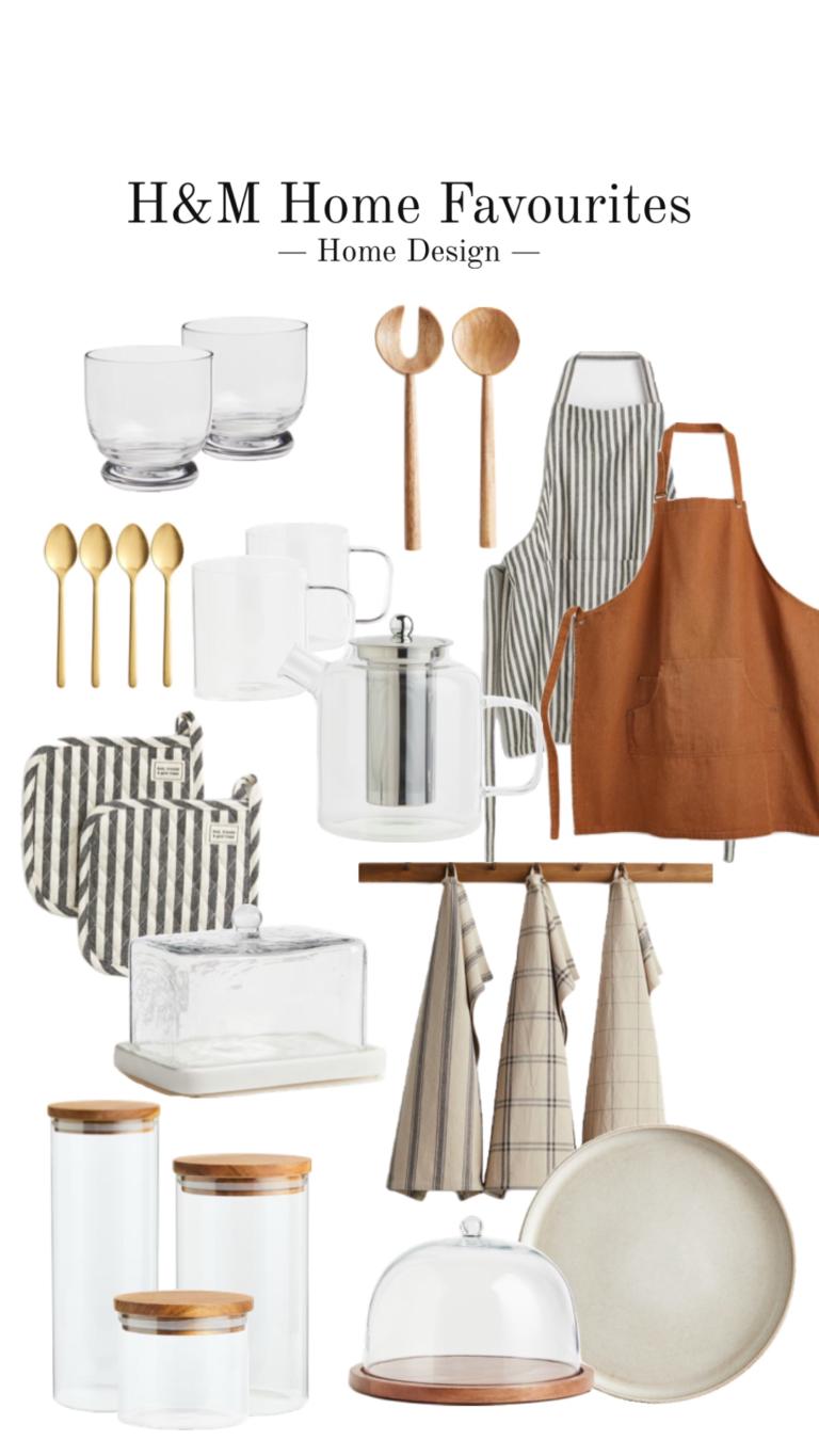2025 H&M Home Kitchen Favourites montage