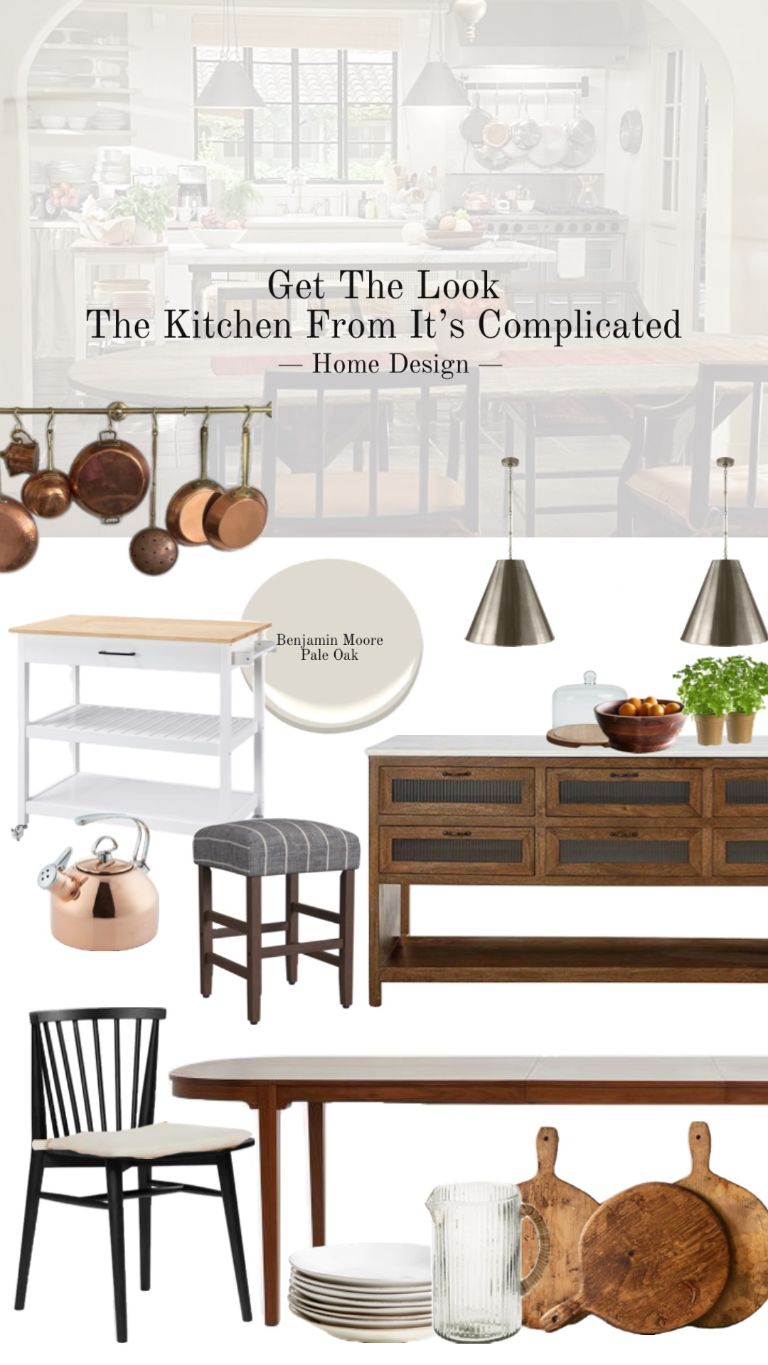 2025 Get The Look, The Kitchen From It's Complicated